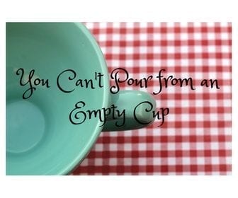 Your cup can't pour from empty cup